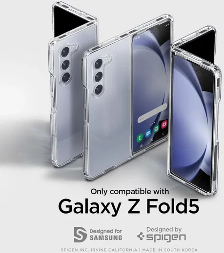 Spigen Ultra Hybrid Samsung Galaxy Z Fold 5 Hoesje Transparant afbeelding 9