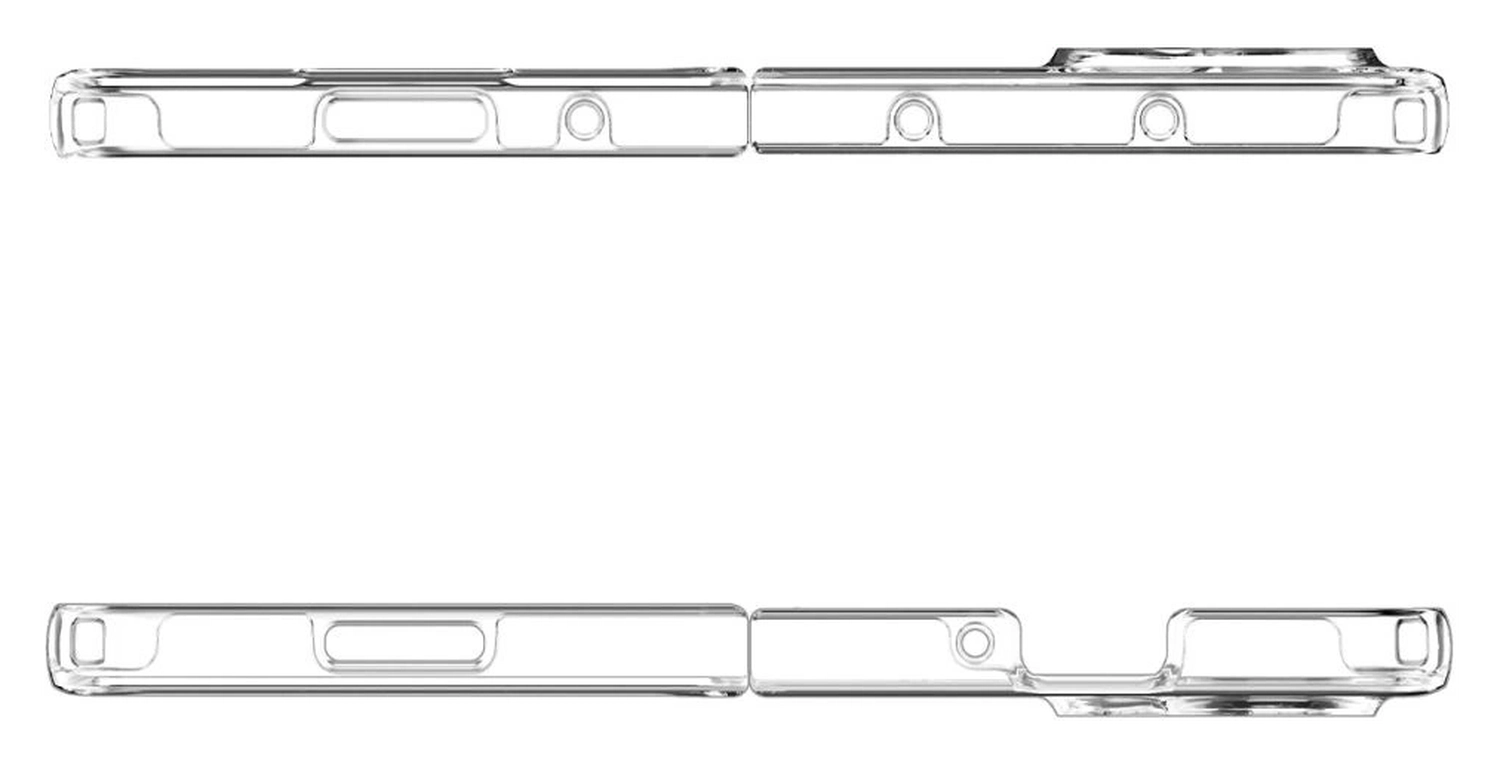 Spigen Ultra Hybrid Samsung Galaxy Z Fold 5 Hoesje Transparant afbeelding 11