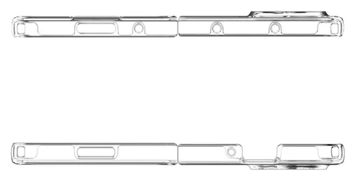 Spigen Ultra Hybrid Samsung Galaxy Z Fold 5 Hoesje Transparant afbeelding 11