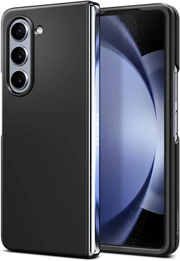Spigen Air Skin Samsung Galaxy Z Fold 5 Hoesje Back Cover Zwart afbeelding 1