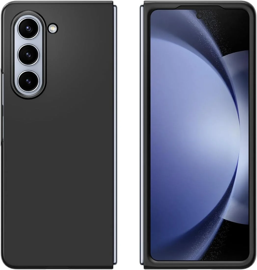 Spigen Air Skin Samsung Galaxy Z Fold 5 Hoesje Back Cover Zwart afbeelding 5