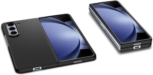 Spigen Air Skin Samsung Galaxy Z Fold 5 Hoesje Back Cover Zwart afbeelding 6