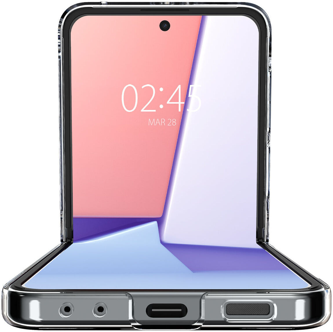 Spigen Air Skin Samsung Galaxy Z Flip 5 Hoesje Back Cover Transparant afbeelding 17