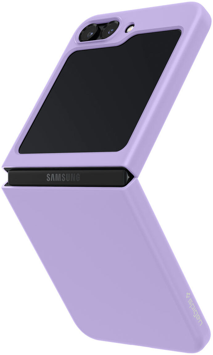 Spigen Air Skin Samsung Galaxy Z Flip 5 Hoesje Back Cover Paars afbeelding 1