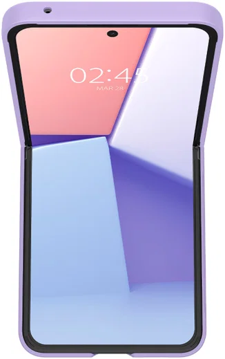 Spigen Air Skin Samsung Galaxy Z Flip 5 Hoesje Back Cover Paars afbeelding 16
