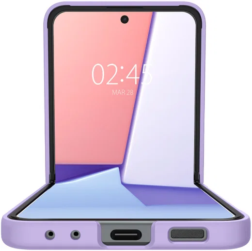 Spigen Air Skin Samsung Galaxy Z Flip 5 Hoesje Back Cover Paars afbeelding 17