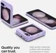 Spigen Air Skin Samsung Galaxy Z Flip 5 Hoesje Back Cover Paars afbeelding 6