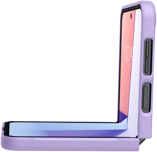 Spigen Air Skin Samsung Galaxy Z Flip 5 Hoesje Back Cover Paars afbeelding 14