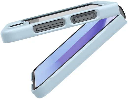 Spigen Air Skin Samsung Galaxy Z Flip 5 Hoesje Back Cover Blauw afbeelding 17