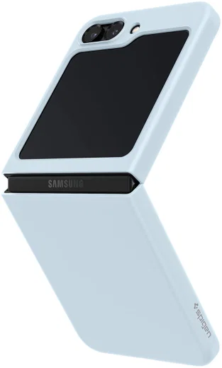 Spigen Air Skin Samsung Galaxy Z Flip 5 Hoesje Back Cover Blauw afbeelding 1