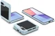 Spigen Air Skin Samsung Galaxy Z Flip 5 Hoesje Back Cover Blauw afbeelding 9