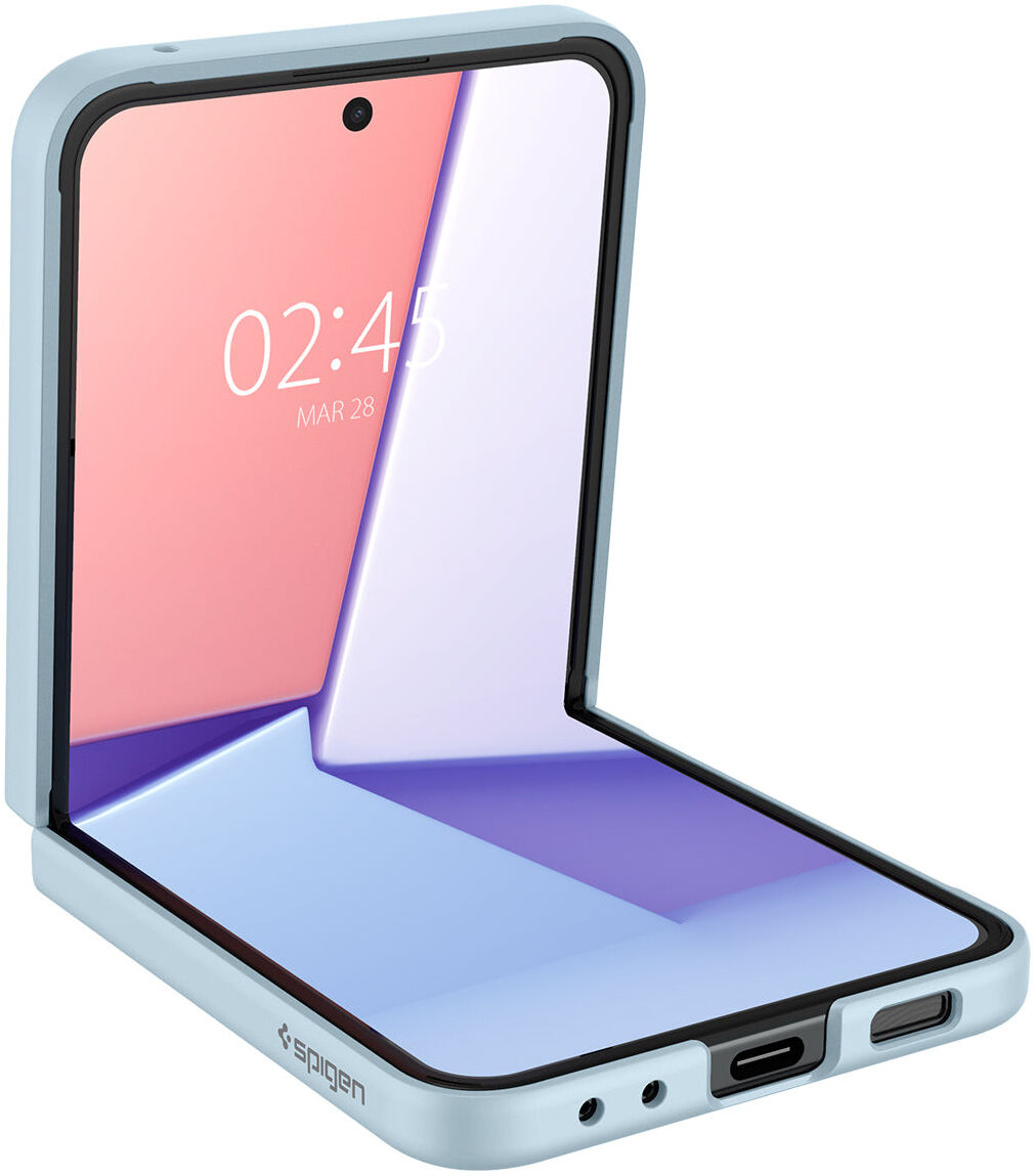 Spigen Air Skin Samsung Galaxy Z Flip 5 Hoesje Back Cover Blauw afbeelding 13
