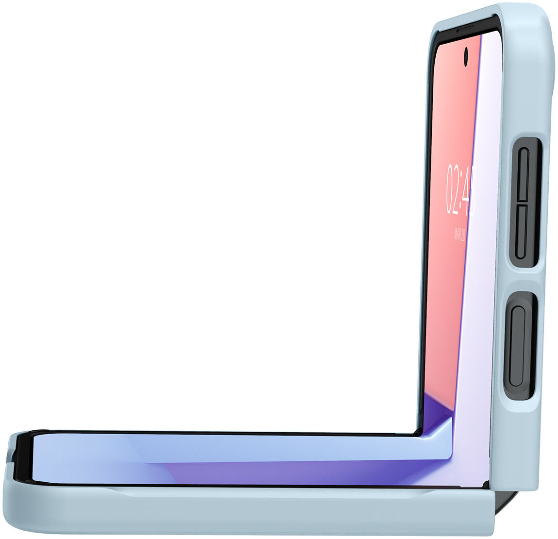 Spigen Air Skin Samsung Galaxy Z Flip 5 Hoesje Back Cover Blauw afbeelding 16