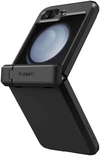 Spigen Tough Armor Samsung Galaxy Z Flip 5 Hoesje Back Cover Zwart afbeelding 2
