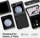 Spigen Tough Armor Samsung Galaxy Z Flip 5 Hoesje Back Cover Zwart afbeelding 3