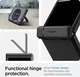 Spigen Tough Armor Samsung Galaxy Z Flip 5 Hoesje Back Cover Zwart afbeelding 7