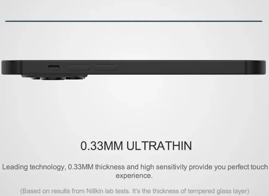 Nillkin iPhone 15 Pro Max Screenprotector Anti-Explosie Tempered Glass afbeelding 6