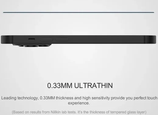 Nillkin iPhone 15 Pro Max Screenprotector Anti-Explosie Tempered Glass afbeelding 6