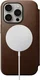 Nomad Modern Leather Folio iPhone 15 Pro Hoesje MagSafe Bruin afbeelding 4