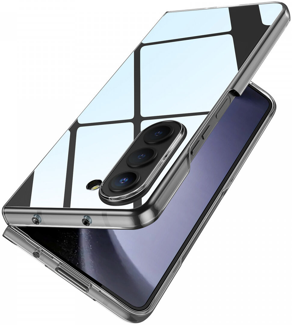 ESR Classical Clear Case Samsung Galaxy Z Fold 5 Hoesje Back Cover Transparant afbeelding 1