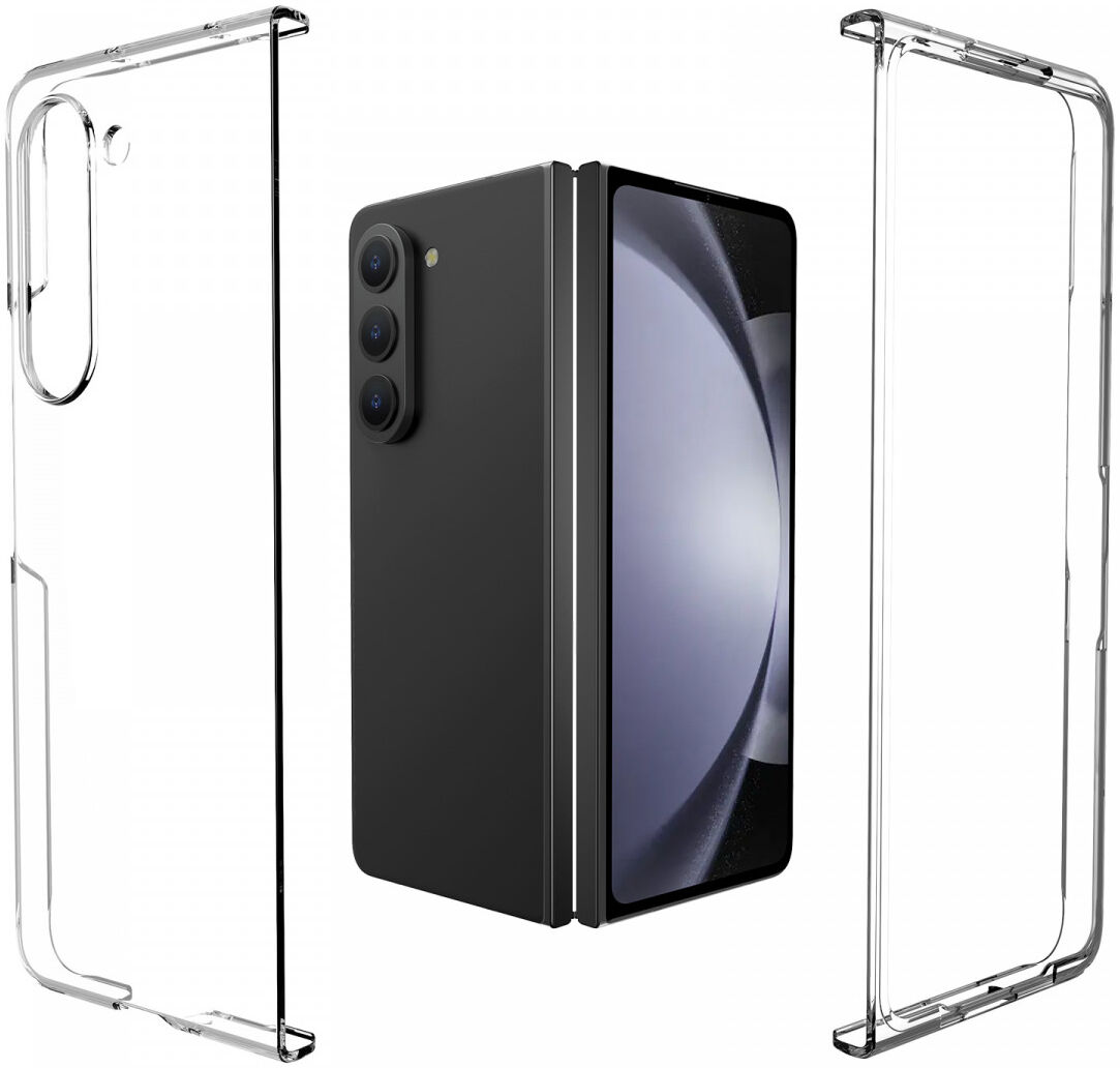ESR Classical Clear Case Samsung Galaxy Z Fold 5 Hoesje Back Cover Transparant afbeelding 2