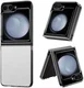 ESR Classical Clear Case Samsung Galaxy Z Flip 5 Hoesje Back Cover Transparant afbeelding 2