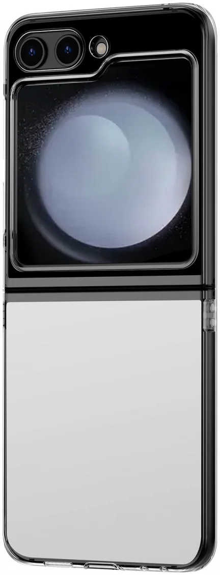 ESR Classical Clear Case Samsung Galaxy Z Flip 5 Hoesje Back Cover Transparant afbeelding 1