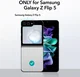 ESR Classical Clear Case Samsung Galaxy Z Flip 5 Hoesje Back Cover Transparant afbeelding 3