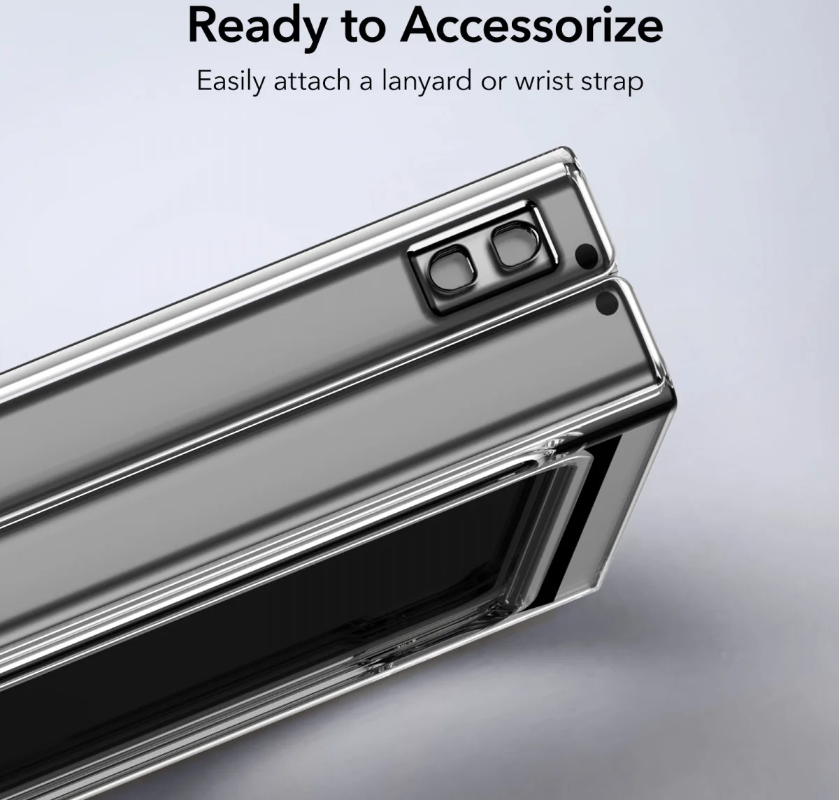 ESR Classical Clear Case Samsung Galaxy Z Flip 5 Hoesje Back Cover Transparant afbeelding 8