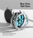 Ringke Slim Samsung Galaxy Watch 6 40MM Hoesje (2P) Transparant Zilver afbeelding 5