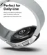 Ringke Slim - Samsung Galaxy Watch 6 44MM Hoesje - (2P) Transparant Zwart afbeelding 9