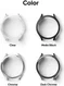 Ringke Slim - Samsung Galaxy Watch 6 44MM Hoesje - (2P) Transparant Zwart afbeelding 13