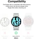 Ringke Slim - Samsung Galaxy Watch 6 44MM Hoesje - (2P) Transparant Zwart afbeelding 15