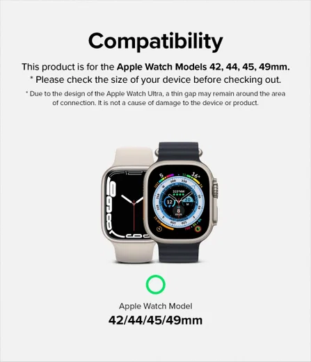 Ringke Sports Apple Watch Bandje - 1-10/SE/Ultra - 49/46/45/44/42MM - Wit afbeelding 11