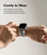 Ringke Sports Apple Watch Bandje - 1-10/SE/Ultra - 49/46/45/44/42MM - Wit afbeelding 2