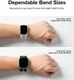 Ringke Sports Apple Watch Bandje - 1-10/SE/Ultra - 49/46/45/44/42MM - Wit afbeelding 9