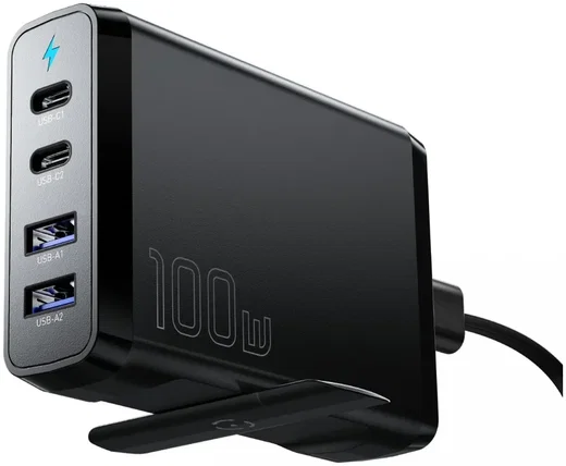 Essager 100W Laadstation Laptop/MacBook GaN Snellader Zwart afbeelding 12