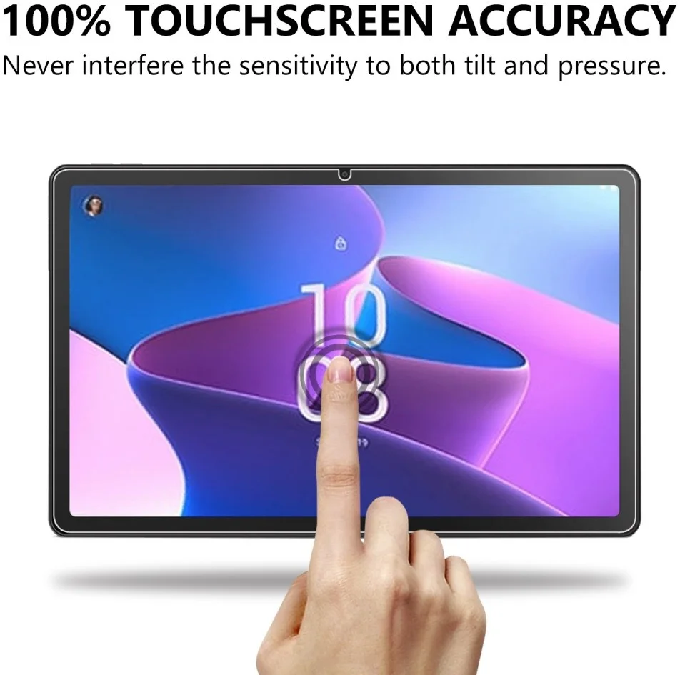 Lenovo Tab M10 Gen 3 Screen Protector Volledig Dekkend Tempered Glass afbeelding 3