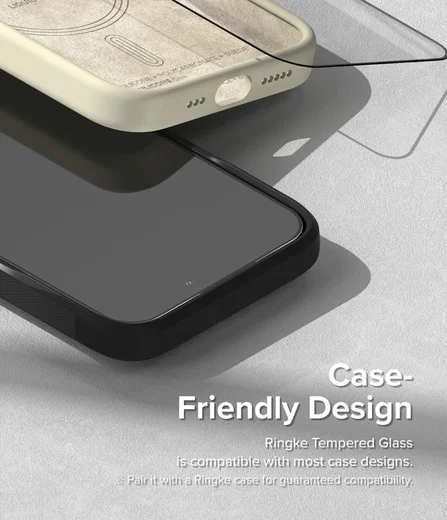 Ringke Apple iPhone 15 Pro Screen Protector 9H Tempered Glass met Jig afbeelding 4
