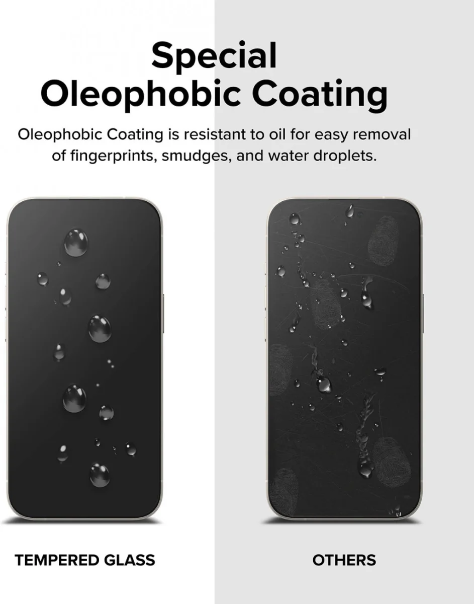 Ringke Apple iPhone 16 Plus / 15 Plus Screen Protector 9H Tempered Glass met Jig afbeelding 11