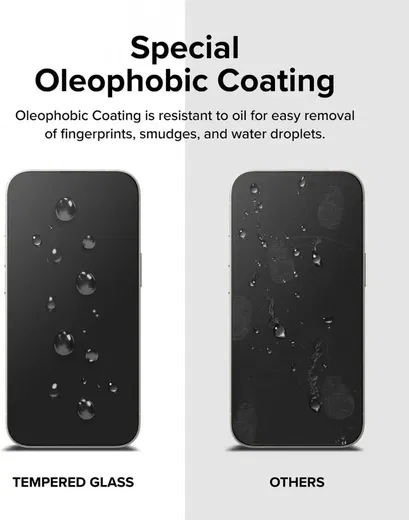 Ringke Apple iPhone 16 Plus / 15 Plus Screen Protector 9H Tempered Glass met Jig afbeelding 11