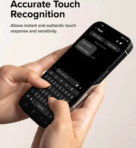 Ringke Apple iPhone 16 Plus / 15 Plus Screen Protector 9H Tempered Glass met Jig afbeelding 6