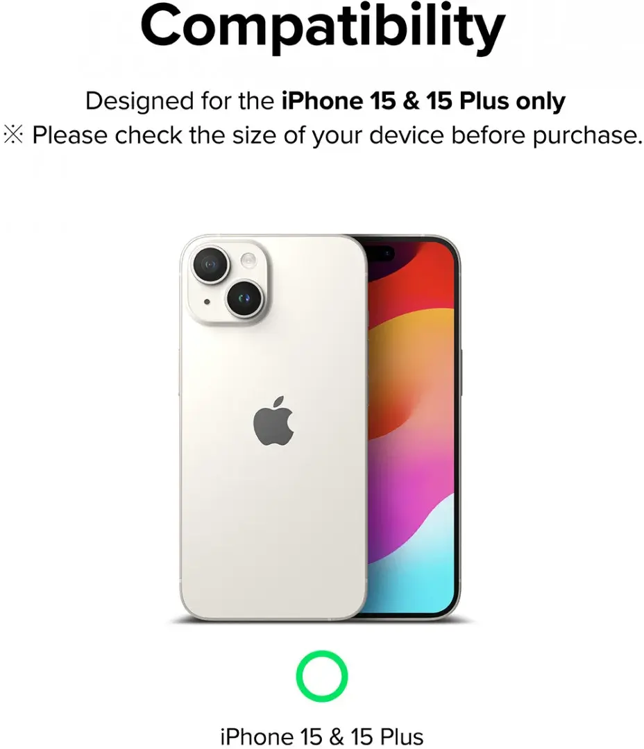 Ringke Camera Styling Apple iPhone 15 / 15 Plus Camera Protector Zwart afbeelding 10