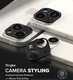 Ringke Camera Styling Apple iPhone 15 / 15 Plus Camera Protector Zwart afbeelding 9