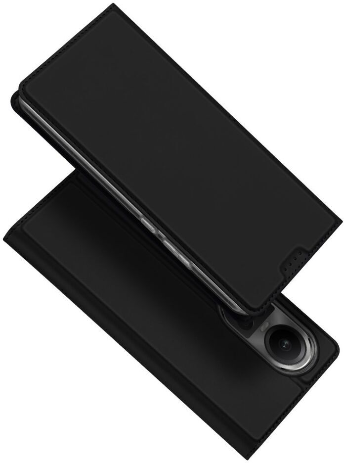 Dux Ducis Skin Pro Oppo Reno 10 Hoesje Portemonnee Book Case Zwart afbeelding 4
