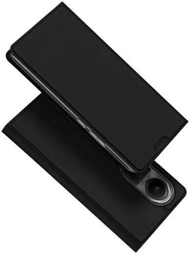 Dux Ducis Skin Pro Oppo Reno 10 Hoesje Portemonnee Book Case Zwart afbeelding 4
