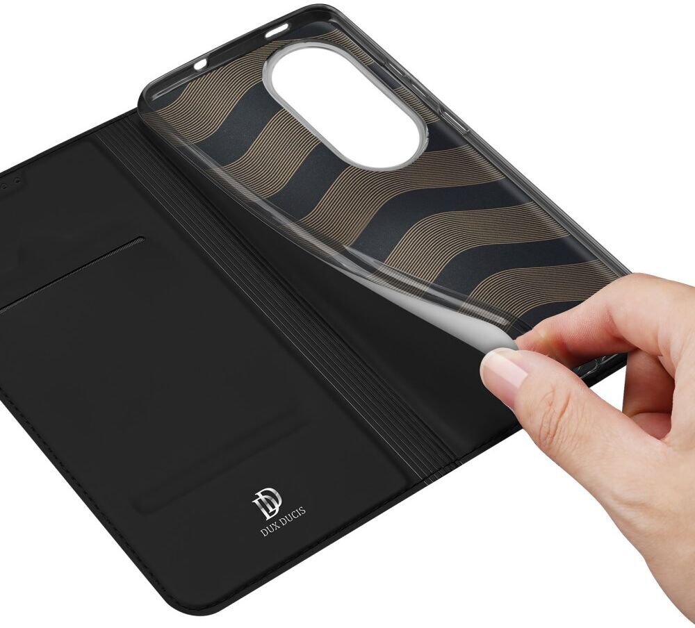 Dux Ducis Skin Pro Oppo Reno 10 Hoesje Portemonnee Book Case Zwart afbeelding 8