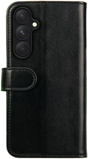 Rosso Element Samsung Galaxy A25 Hoesje Book Case Wallet Zwart afbeelding 2