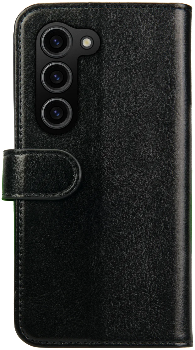 Rosso Element Samsung Galaxy S23 FE Hoesje Book Case Wallet Zwart afbeelding 2