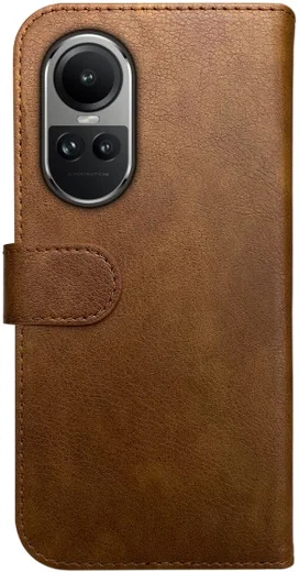 Rosso Element Oppo Reno 10 Hoesje Book Case Wallet Bruin afbeelding 2